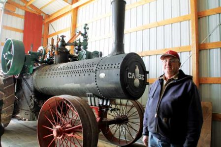Ambitious Beginner Builds 80 HP Case Engine Image
